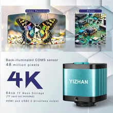 دوربین دیجیتال لوپ YIZHAN 48MP با لنز 180X و خروجی 4K gallery0