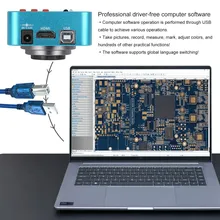 دوربین دیجیتال لوپ YIZHAN 48MP با لنز 180X و خروجی 4K gallery1